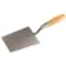Bon Tool Bucket Trowel, Stainless Steel 7" X 4 7/8" To 3 5/8" Wood Handle 13-309 - alternate 1